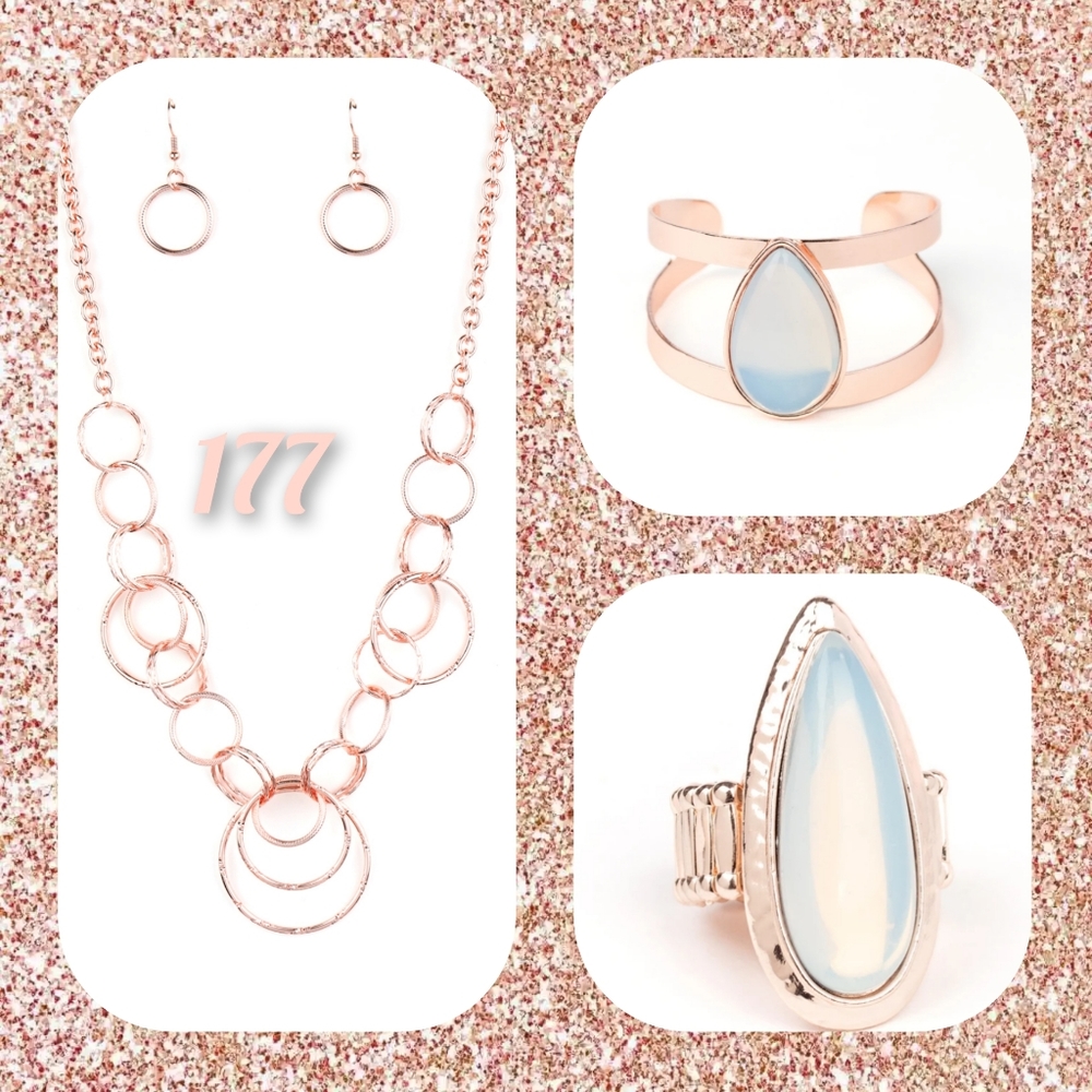 Necklace Set w/ Bracelet and Ring